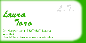 laura toro business card